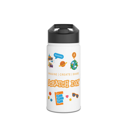 Scratch Day Icons Water Bottle