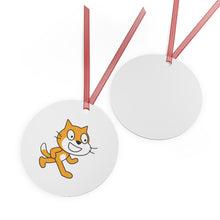 Scratch Cat Metal Ornaments