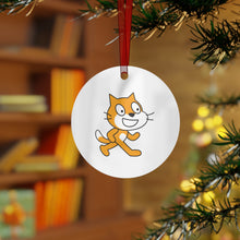 Scratch Cat Metal Ornaments