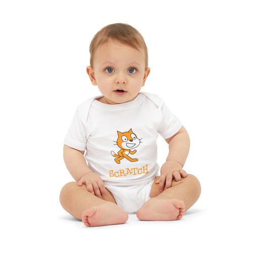 Scratch Cat Infant Jersey One Piece