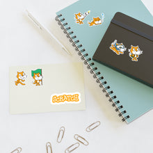 Scratch Cat Sticker Sheet