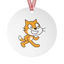 Scratch Cat Metal Ornaments