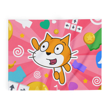 Scratch Cat Fleece Blanket - Scratch Week 2025