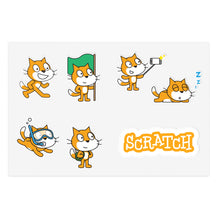 Scratch Cat Sticker Sheet