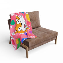 Scratch Cat Fleece Blanket - Scratch Week 2025