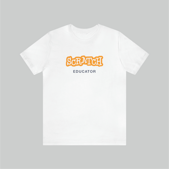 Scratch Educator T-Shirt - Short Sleeve Tee (Adult Sizes)
